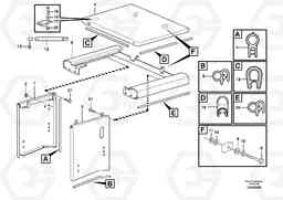 21813 Side hatches, front L110E S/N 1002 - 2165 SWE, 60001- USA,70201-70257BRA, Volvo Construction Equipment