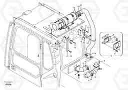 35568 Air filter, mounting EC330B, Volvo Construction Equipment