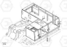 32204 Cowl frame EC460B, Volvo Construction Equipment