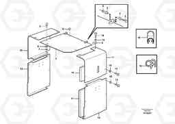 89865 Side hatches, front L120D, Volvo Construction Equipment