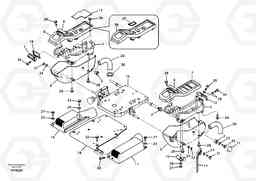 87527 Instrument panel, control panel EC140B, Volvo Construction Equipment