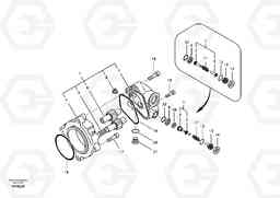11963 Hydraulic gear pump EC160B, Volvo Construction Equipment