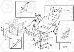 58221 Protecting plates L70E, Volvo Construction Equipment
