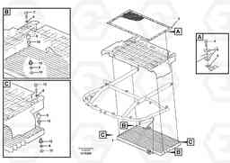 30946 Condenser for cooling agent R134a with fitting parts. L70E, Volvo Construction Equipment