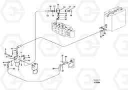 59945 Hydraulic function, X1. Control 2s/w EW180B, Volvo Construction Equipment
