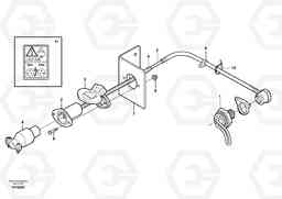 56434 Engine heater. L150E S/N 6005 - 7549 S/N 63001 - 63085, Volvo Construction Equipment