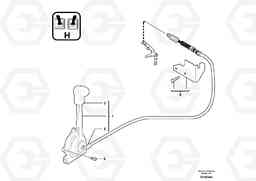 24562 Engine acceleration control EC14 TYPE 246, 271, Volvo Construction Equipment