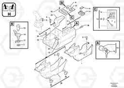 92249 Operator's station : instrument panel ( right ) EC14 TYPE 246, 271, Volvo Construction Equipment