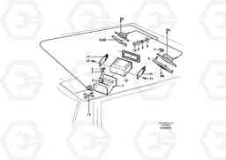 29856 Radio bracket. L180E HIGH-LIFT S/N 5004 - 7398, Volvo Construction Equipment