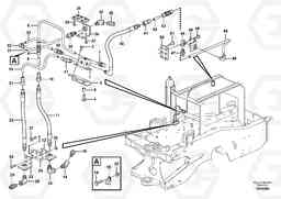 57700 Fire suppression system L180E S/N 5004 - 7398 S/N 62501 - 62543 USA, Volvo Construction Equipment