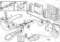 16734 Cable harness, CDC - steering. L50E BRAZIL, S/N 71001 -, Volvo Construction Equipment