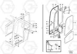 68559 Cab : door EC35 TYPE 283, Volvo Construction Equipment