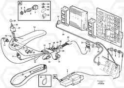 59879 Cable harness, CDC-steering. L180E HIGH-LIFT S/N 5004 - 7398, Volvo Construction Equipment