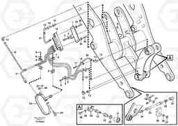 47068 Central lubrication with fitting parts. B2 L60E, Volvo Construction Equipment