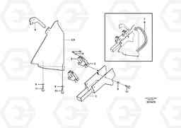 10053 Hose protection, lift cylinder L110F, Volvo Construction Equipment