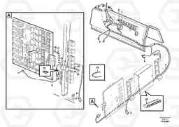 59865 Cable harness, automatic temperature control. L180E S/N 5004 - 7398 S/N 62501 - 62543 USA, Volvo Construction Equipment