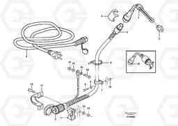 40802 Engine heater L50E BRAZIL, S/N 71001 -, Volvo Construction Equipment