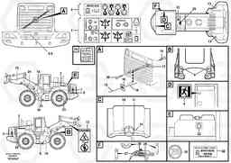 41638 Sign plates and decals L180E S/N 5004 - 7398 S/N 62501 - 62543 USA, Volvo Construction Equipment