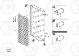 19042 Radiator shell. L180E HIGH-LIFT S/N 5004 - 7398, Volvo Construction Equipment