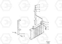 2592 Cooling system: oil cooler EC35 TYPE 283, Volvo Construction Equipment
