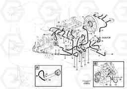 16714 Cable harnesses, rear L50E BRAZIL, S/N 71001 -, Volvo Construction Equipment