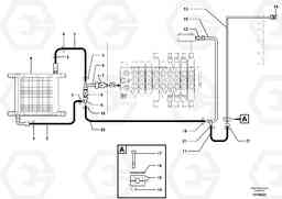 85212 Hydr. circuit. ( Oil cooler ) EC35 TYPE 283, Volvo Construction Equipment