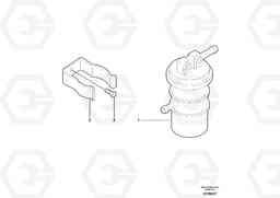 344 Fuel filter EC35 TYPE 283, Volvo Construction Equipment