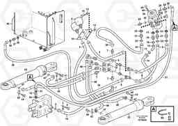 11320 Steering system, pressure and return lines L90E, Volvo Construction Equipment