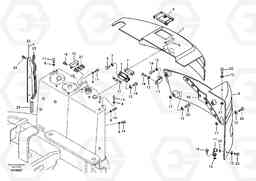 4635 Cowl frame, cover and hood ECR58, Volvo Construction Equipment