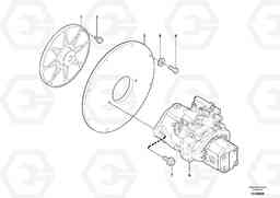 1439 Engine coupling / hydraulic pump EC30 TYPE 282, Volvo Construction Equipment