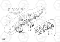 81549 Undercarriage, track guards EC210B, Volvo Construction Equipment