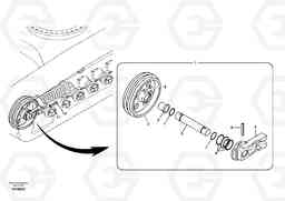 78928 Front idler EC210B, Volvo Construction Equipment