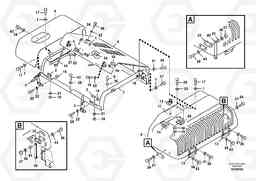 30121 Cowl frame, cover and hood EC210B, Volvo Construction Equipment