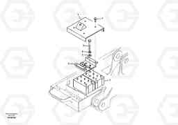 6956 Battery with assembling details EC460B SER NO INT 11515- EU&NA 80001-, Volvo Construction Equipment