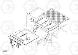 18819 Protecting plate, Forestry EC240B APPENDIX FX FORESTRY VER., Volvo Construction Equipment