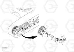 27229 Front idler EC290B APPENDIX FX FORESTRY VER., Volvo Construction Equipment