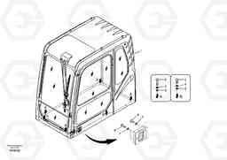 1852 Cab mount EC240B APPENDIX FX FORESTRY VER., Volvo Construction Equipment