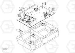 2800 Cabin floor EC240B APPENDIX FX FORESTRY VER., Volvo Construction Equipment