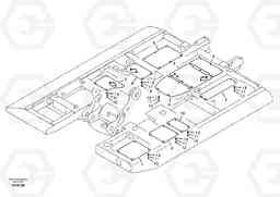 72675 Hatches under engine, hydr.pumps, cooler, m.valve and fuel tank. EC290B APPENDIX FX FORESTRY VER., Volvo Construction Equipment