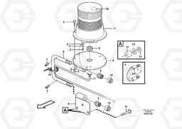 40850 Revolving warning light. L50E BRAZIL, S/N 71001 -, Volvo Construction Equipment