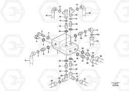 11346 Shift valve with fitting parts L90E, Volvo Construction Equipment