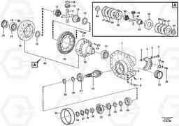 44254 Final drive L110E S/N 1002 - 2165 SWE, 60001- USA,70201-70257BRA, Volvo Construction Equipment