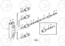 36267 Distribution block, B3 L50E BRAZIL, S/N 71001 -, Volvo Construction Equipment