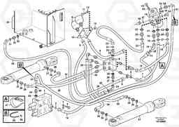 99531 Steering system, pressure and return lines L70E, Volvo Construction Equipment