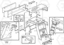 42529 Foot step L180E HIGH-LIFT S/N 5004 - 7398, Volvo Construction Equipment