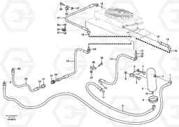 67467 Pipes - Air-conditioning system L25B TYPE 175, S/N 0500 - TYPE 176, S/N 0001 -, Volvo Construction Equipment