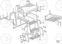 13987 Running board. L70E, Volvo Construction Equipment