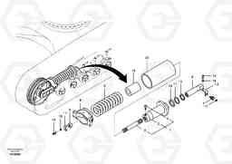 40706 Undercarriage, spring package EC460B SER NO INT 11515- EU&NA 80001-, Volvo Construction Equipment