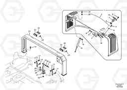 9576 Cowl frame, cover and hood EW55B, Volvo Construction Equipment