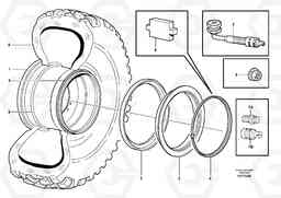 97677 Wheel A40D, Volvo Construction Equipment